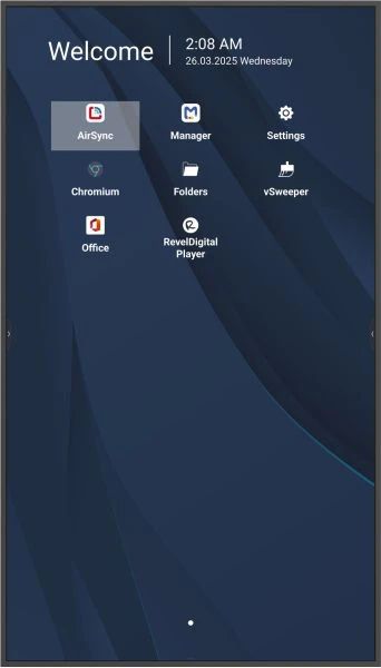 VIEWSONIC 86 LED , 3840*2160, 500 NITS, ANDROID 14, 24/7
