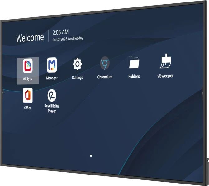 VIEWSONIC 86 LED , 3840*2160, 500 NITS, ANDROID 14, 24/7