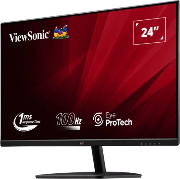 VIEWSONIC 24 IPS LED VGA, HDMI, DisplayPort speakers