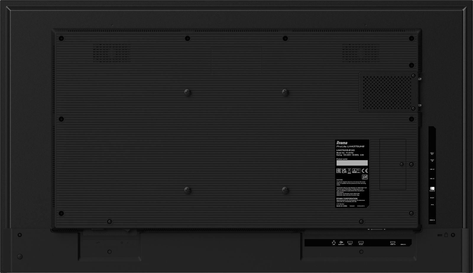 IIYAMA 43 3840x2160, UHD IPS panel