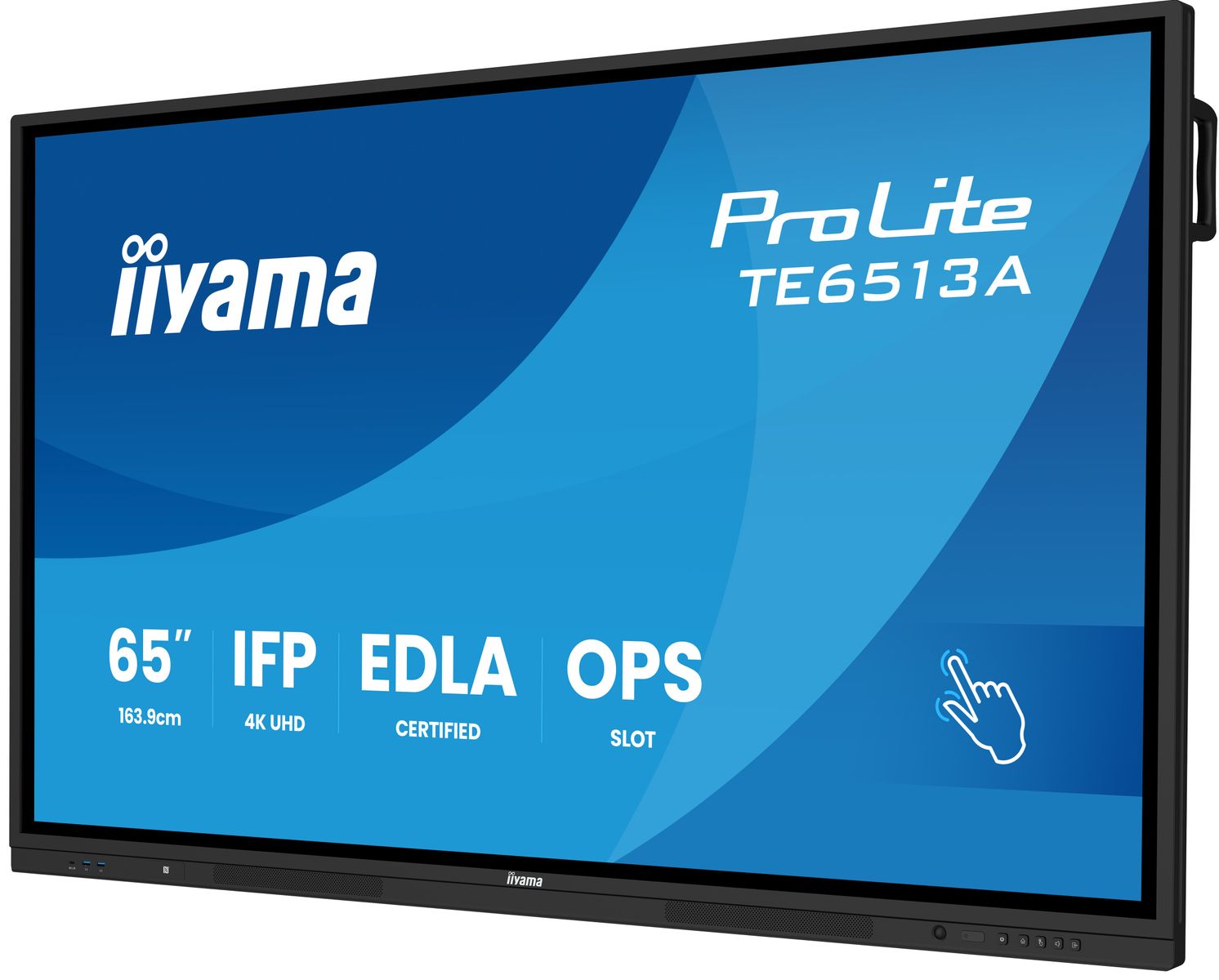 IIYAMA 65 UHD IR 40P Touch AG with Interactive Android OS