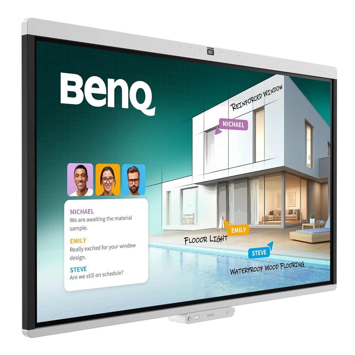 BENQ 55 touch Android 15 EDLA 16GB/256GB WIFI MULTIMED