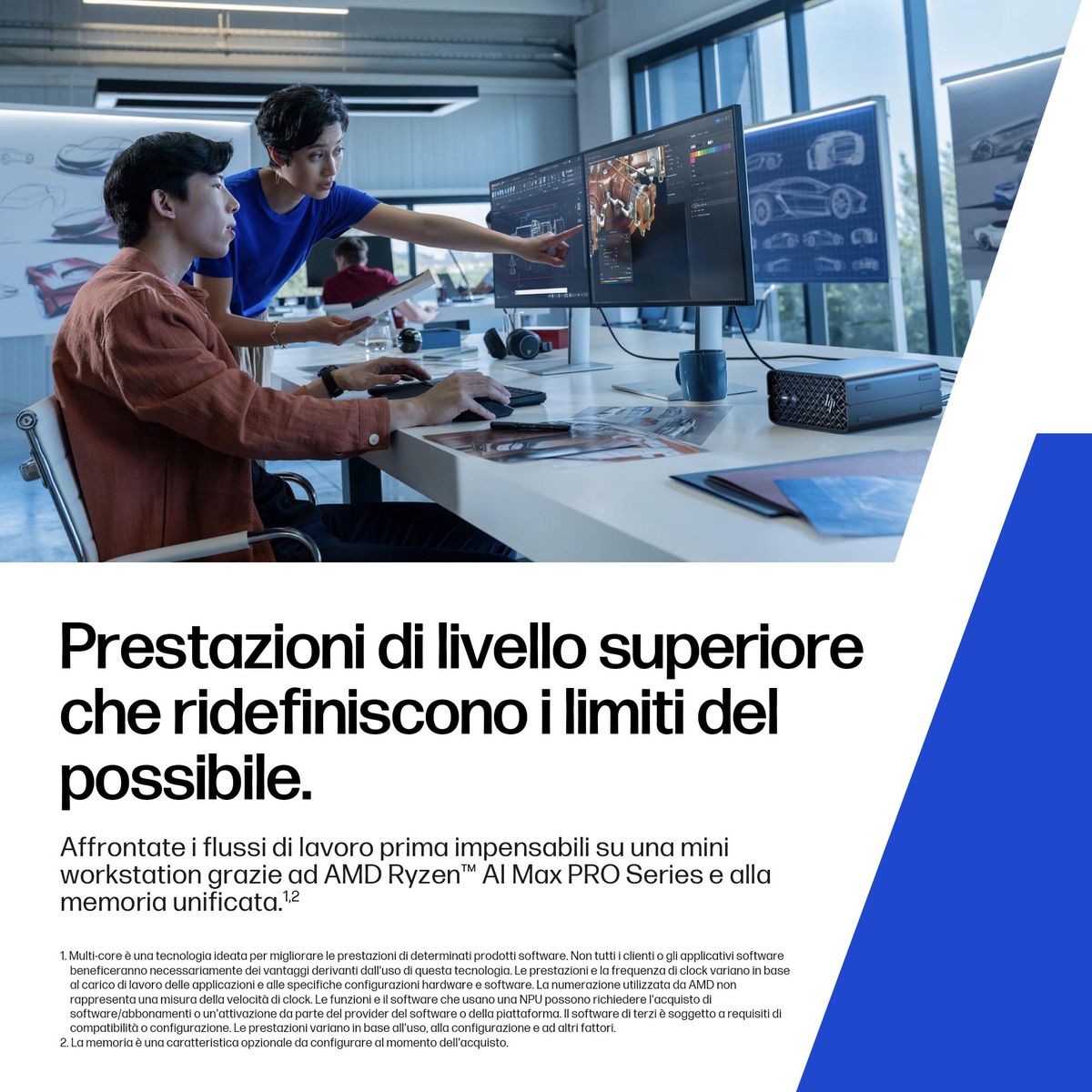 HP INC. Z2 MINI G1A RYZEN AI MAX PRO 390 64/1 WIN11P 3YW