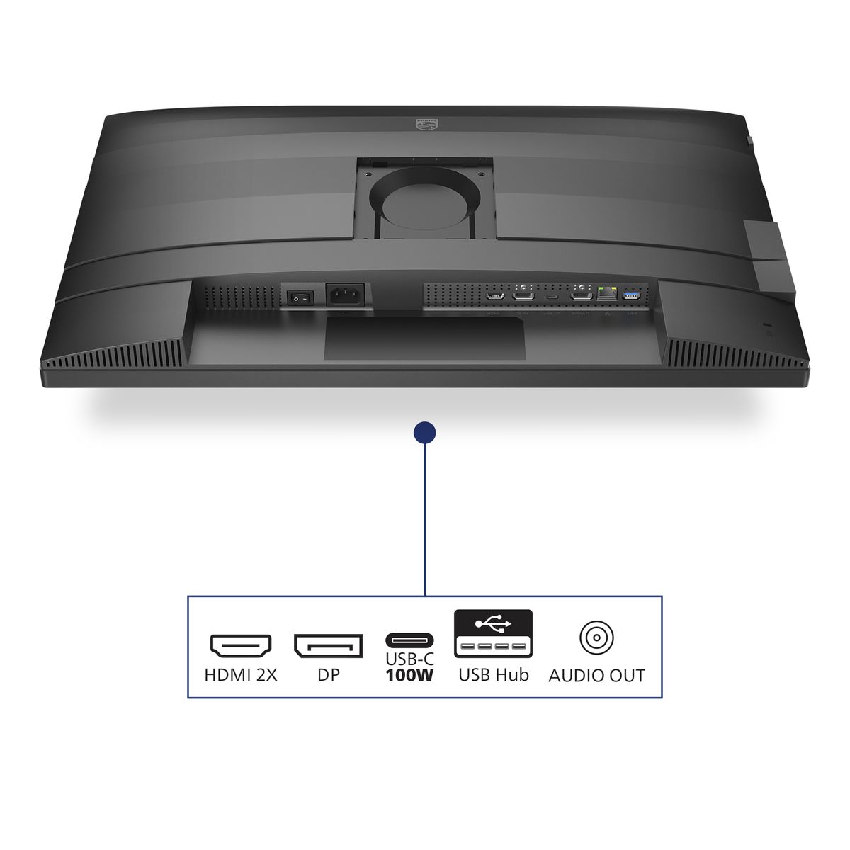 PHILIPS 27 16:9 IPS WLED 2560X1440 120HZ HDMI DP HUB USB