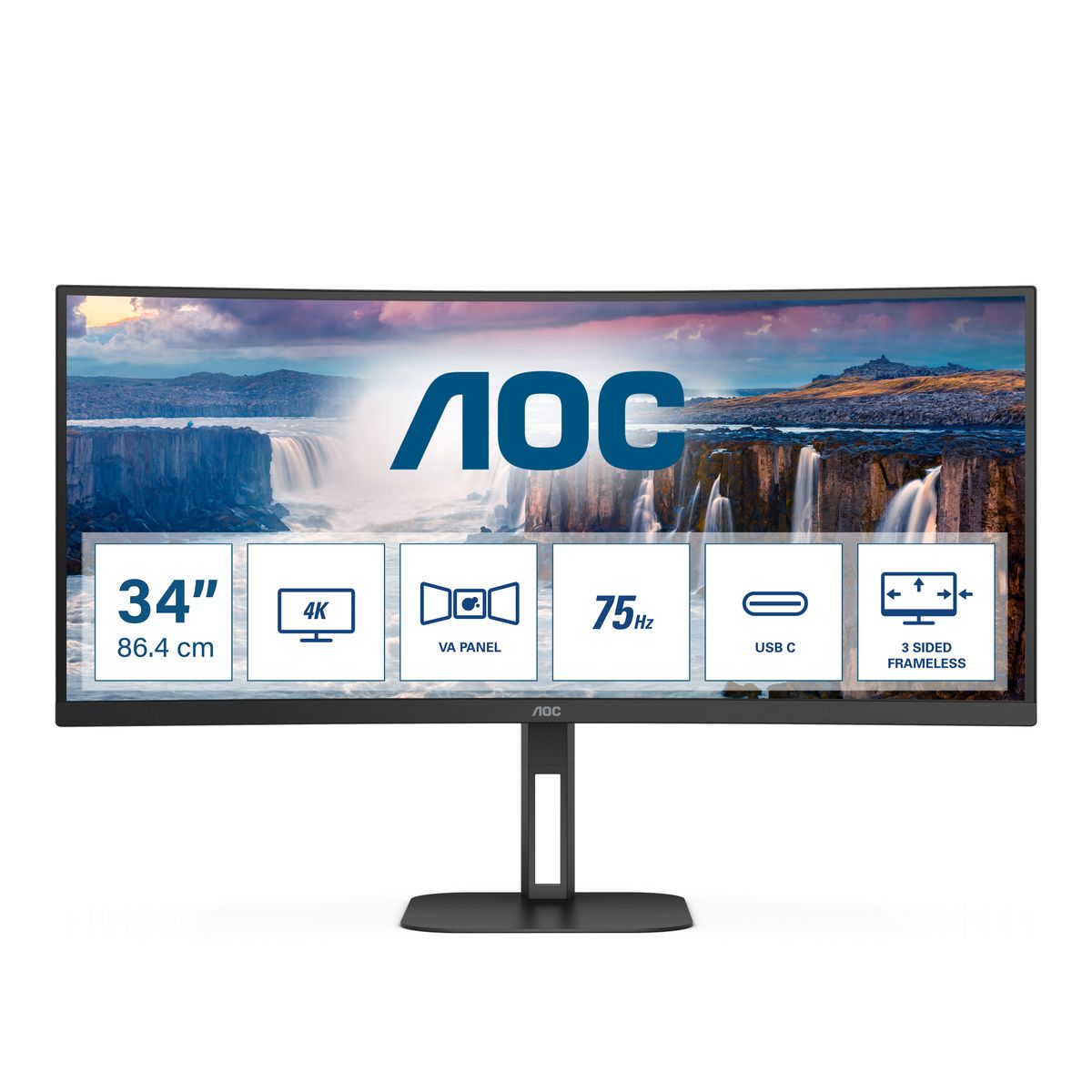 34  CURVED  3440X1440 4X USB 3.2 DP ALT [IMAGE 1]