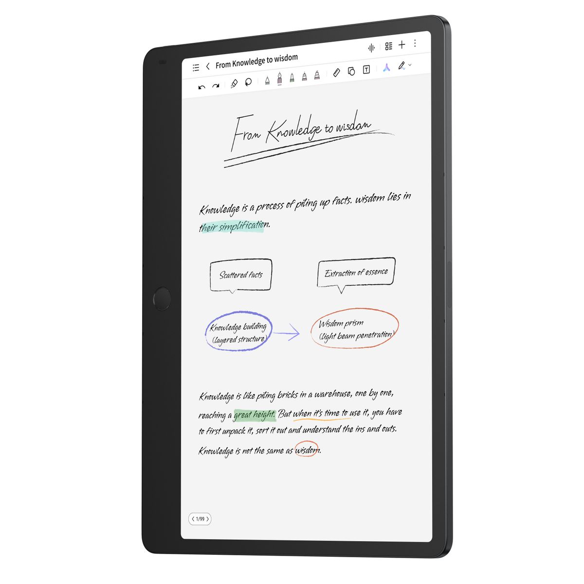 TCL TCL Note A1 NXTPAPER Grey T-pen Pro+Magnetic Flip