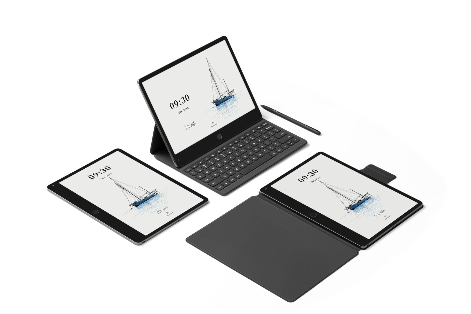 TCL TCL Note A1 NXTPAPER Grey T-pen Pro+Magnetic Flip
