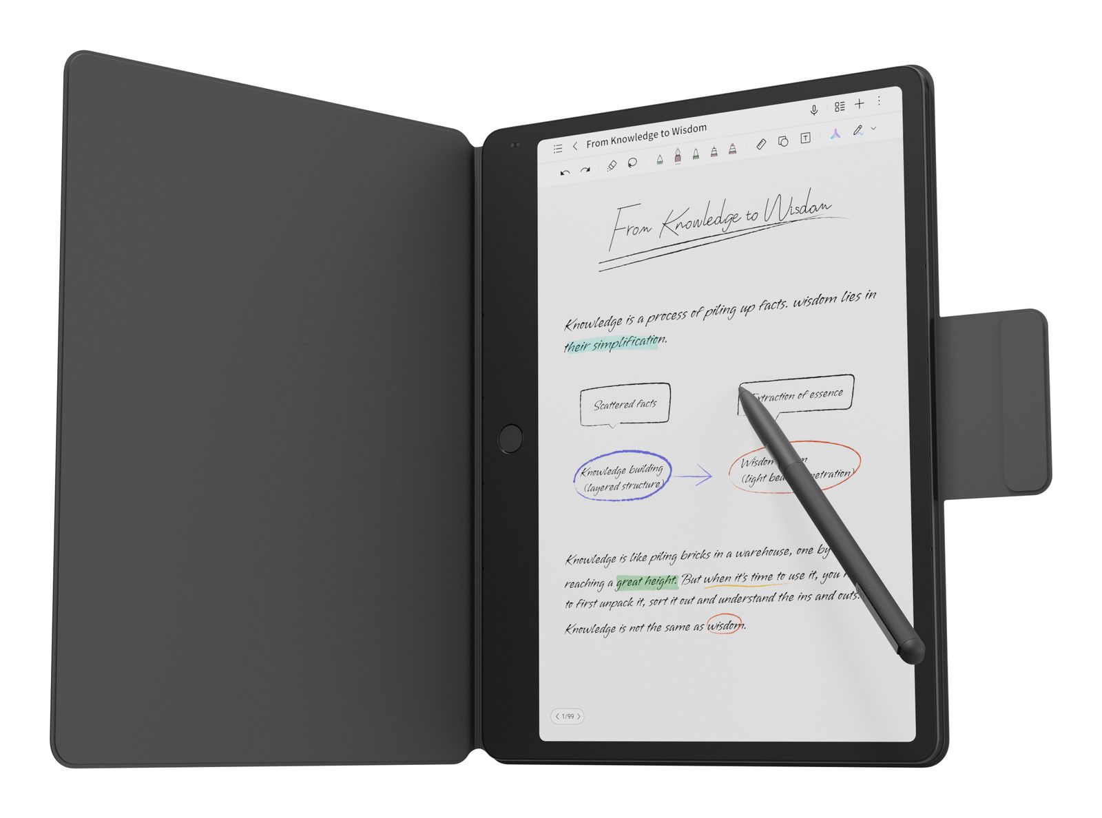 TCL TCL Note A1 NXTPAPER Grey T-pen Pro+Magnetic Flip