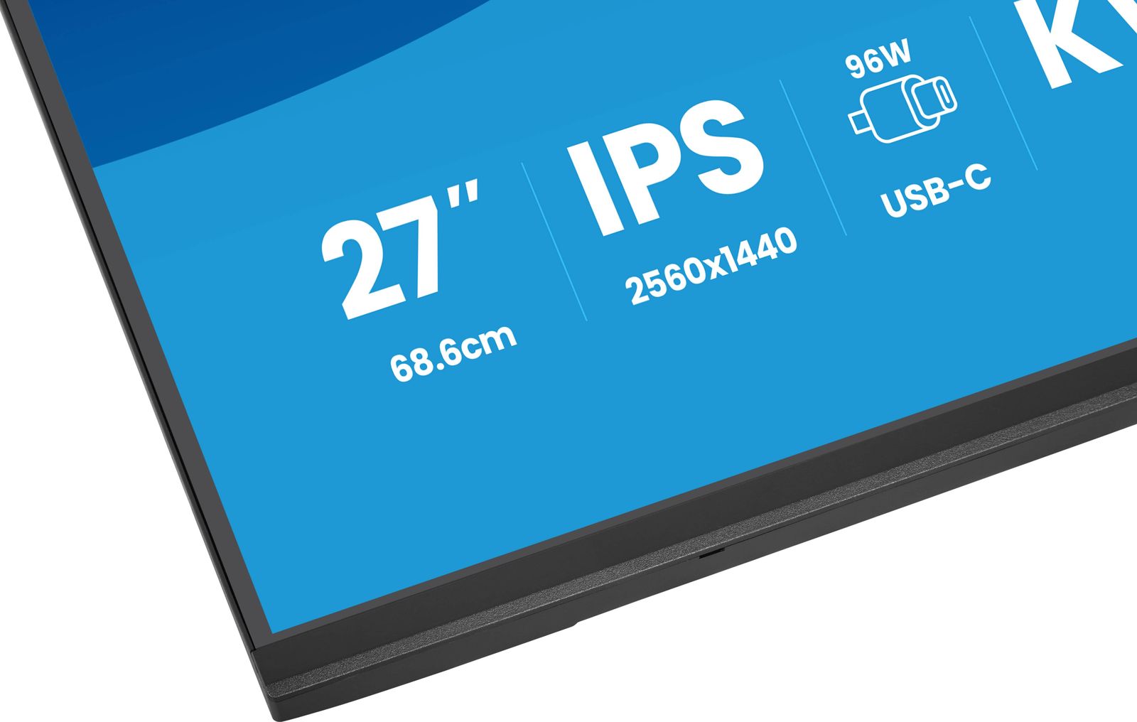 IIYAMA 27 IPS-panel, 2560x1440 USB-C, KVM, HDMI DP