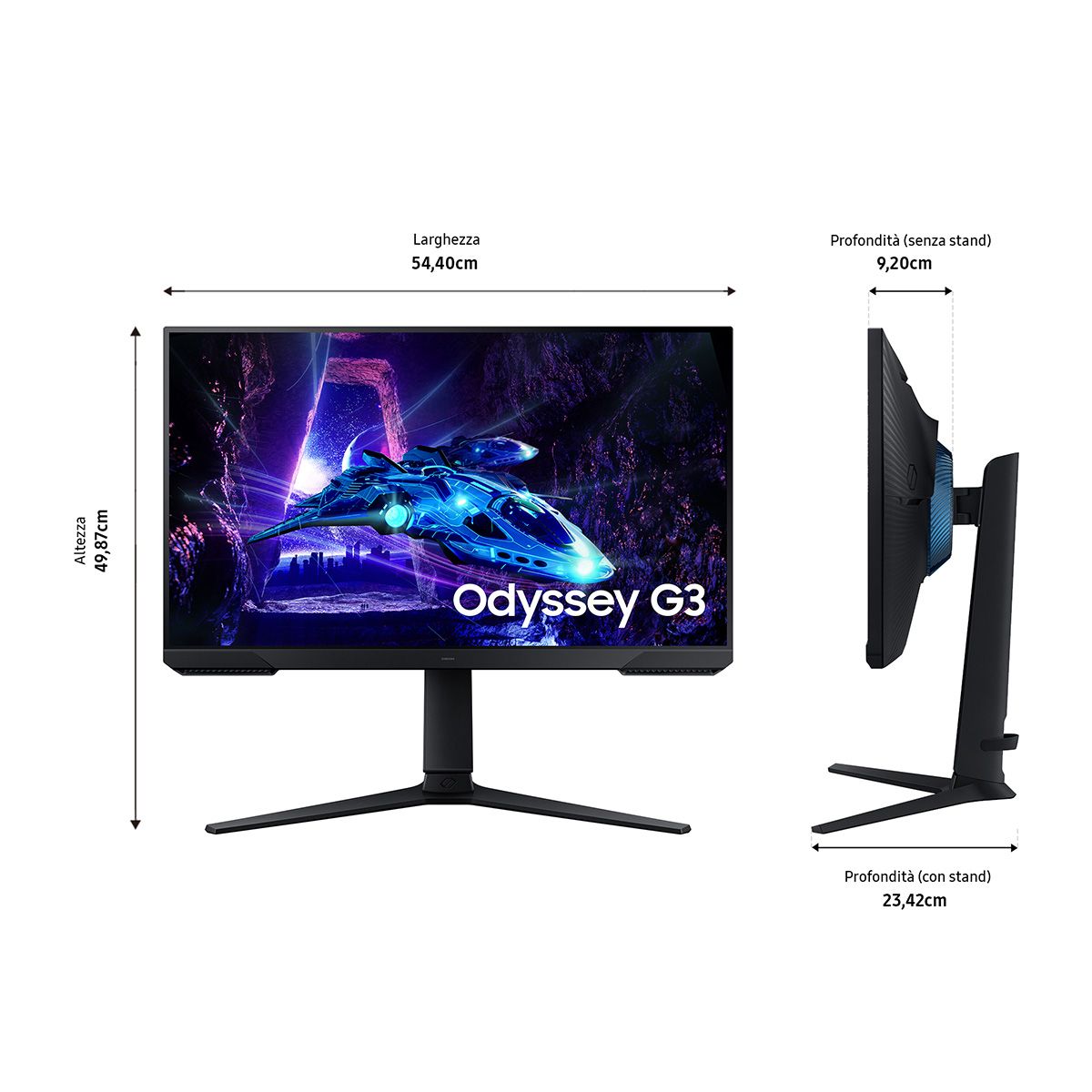 S24G30D   Monitor Gaming, FHD, 180Hz [IMAGE 2]