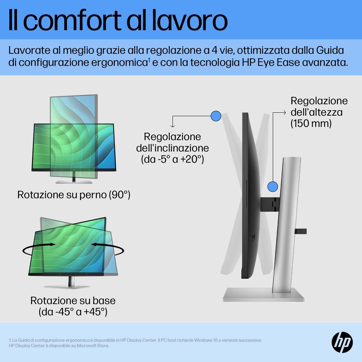 HP INC. HP E27 G5 FHD 27.00 1920X1080 3YWOFF