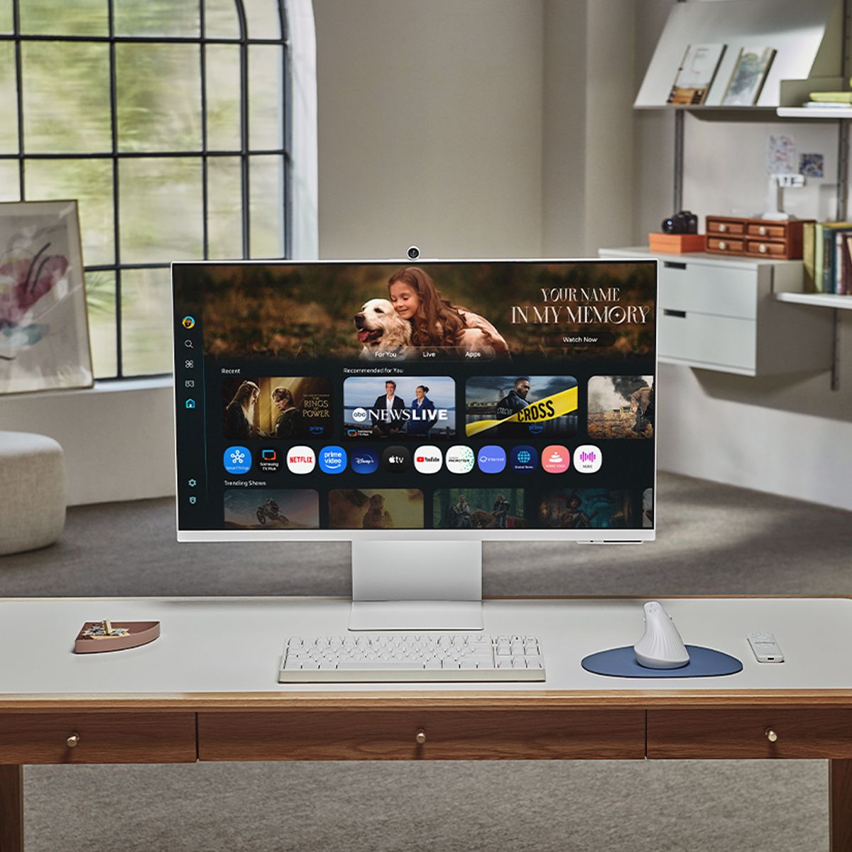 SAMSUNG S32FM801 | Smart Monitor, UHD con USB-C