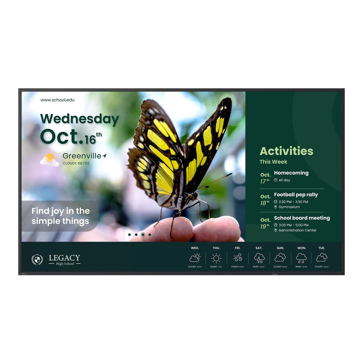 BENQ 65 3840x2160 Android 14 RAM/ROM:4G/32GB