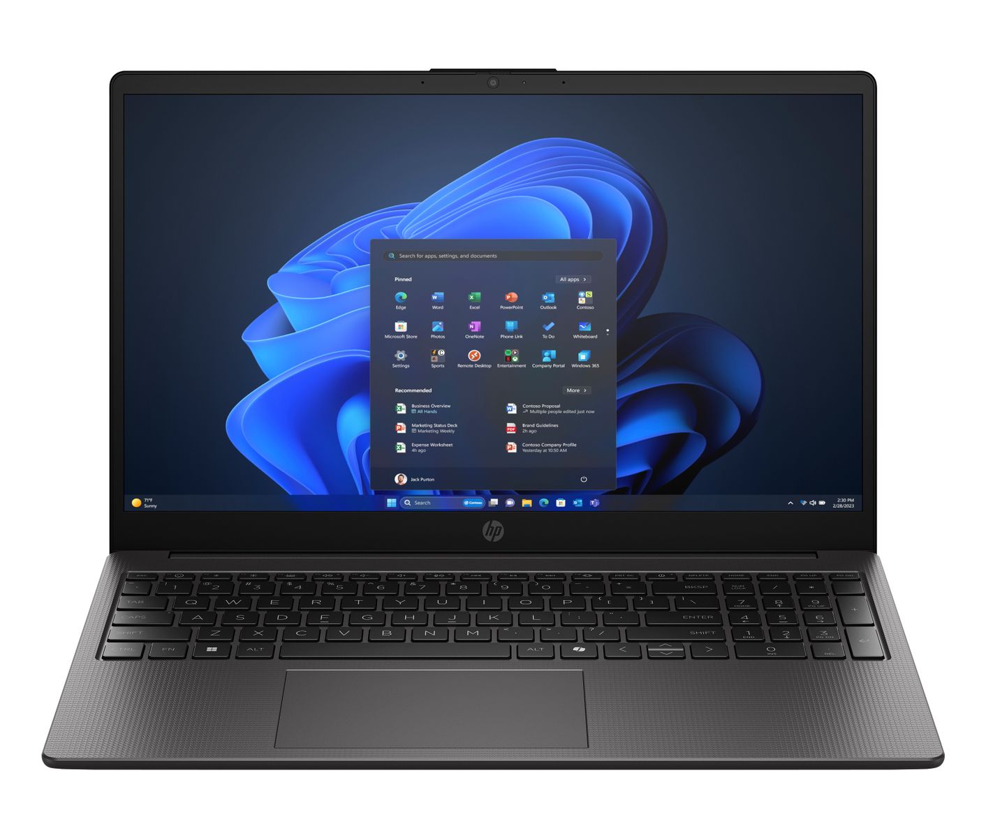 HP INC. 250RG10 CORE 3-100U 15.6 8/512 WIN11P 2YWOFF