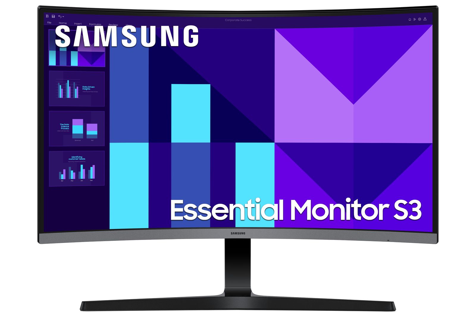 S27D396   Monitor Curvo, FHD, 100Hz, Speaker [IMAGE 1]