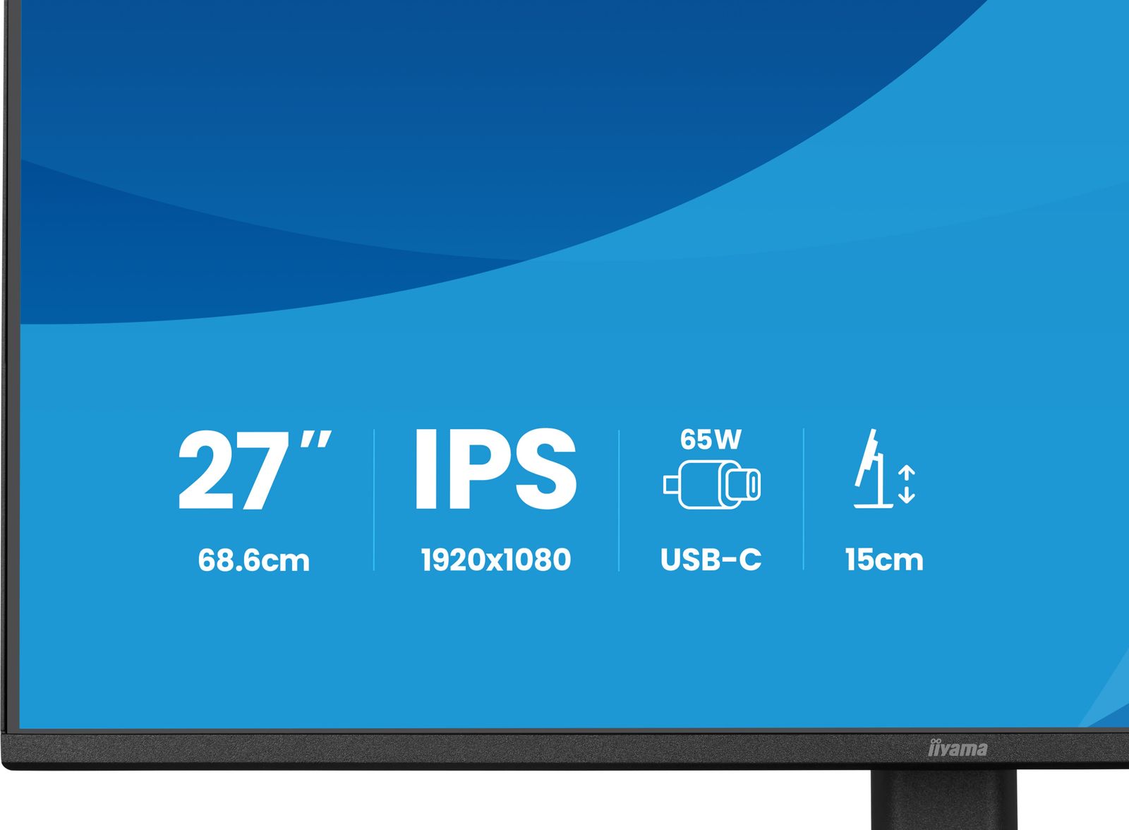 IIYAMA 27 IPS 1920x1080, USB-C