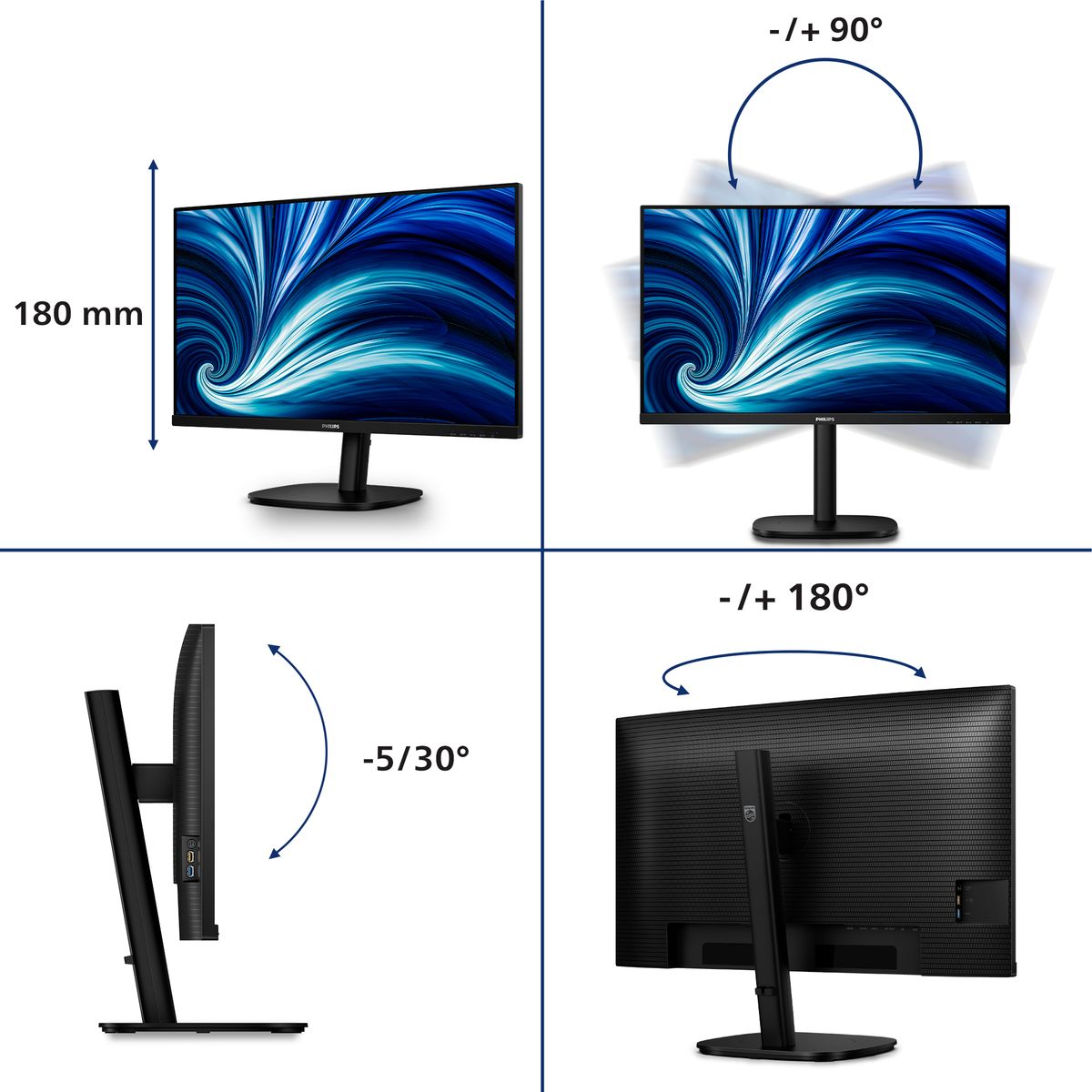 PHILIPS 31,5 16:9 IPS WLED 2560X1440