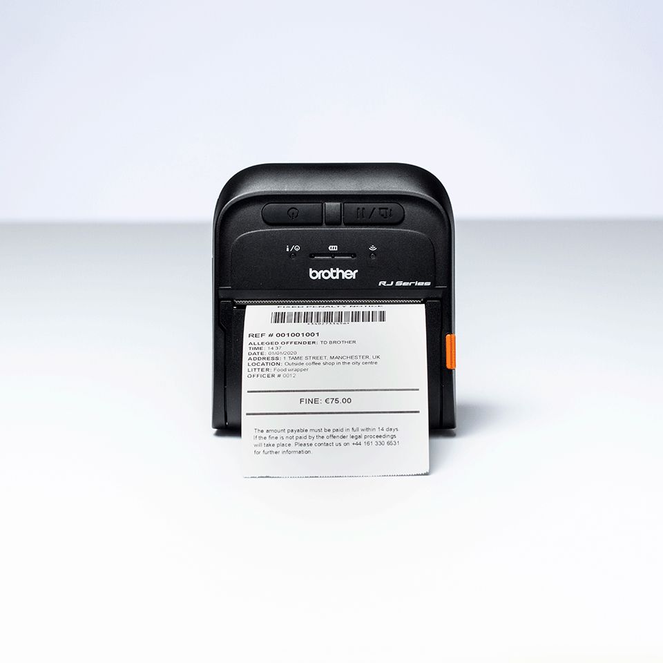Brother RJ-3055WB stampante portatile,3',BT,USB,WIFI