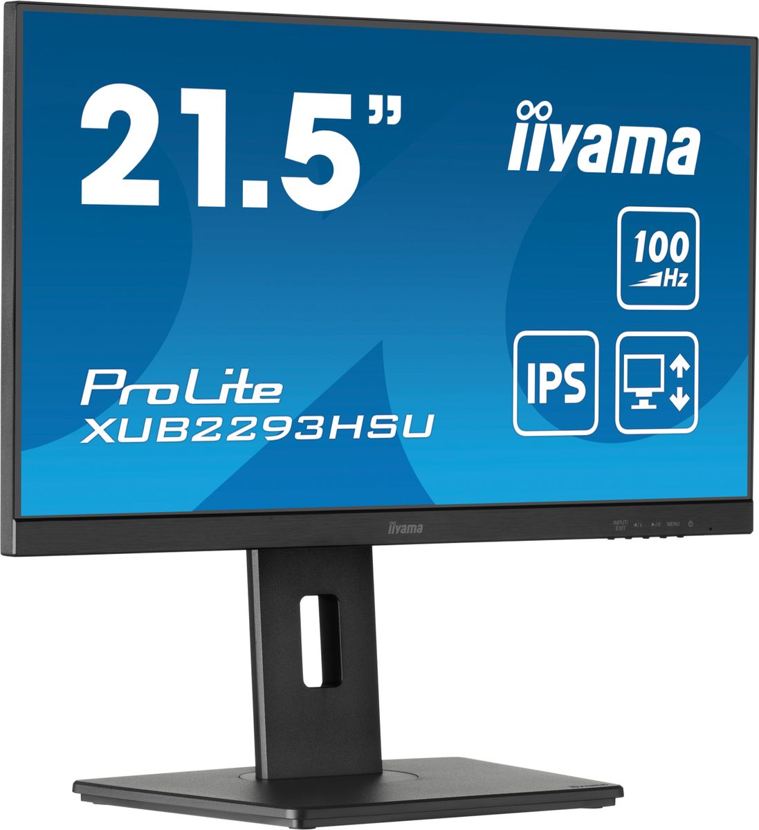 IIYAMA 21,5 FHD IPS regolabile in altezza 1920x1080