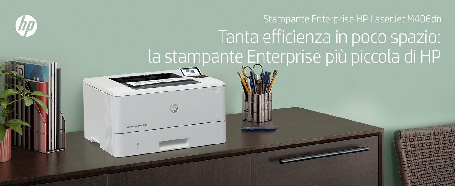 HP INC. HP LJ ENT M406DN 40PPM ETH USB F/R 1YW