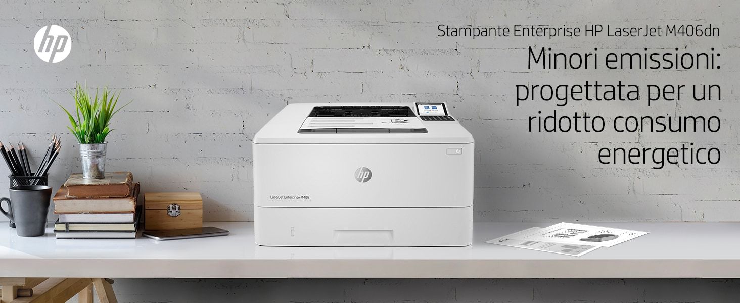 HP INC. HP LJ ENT M406DN 40PPM ETH USB F/R 1YW