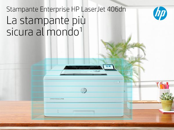HP INC. HP LJ ENT M406DN 40PPM ETH USB F/R 1YW