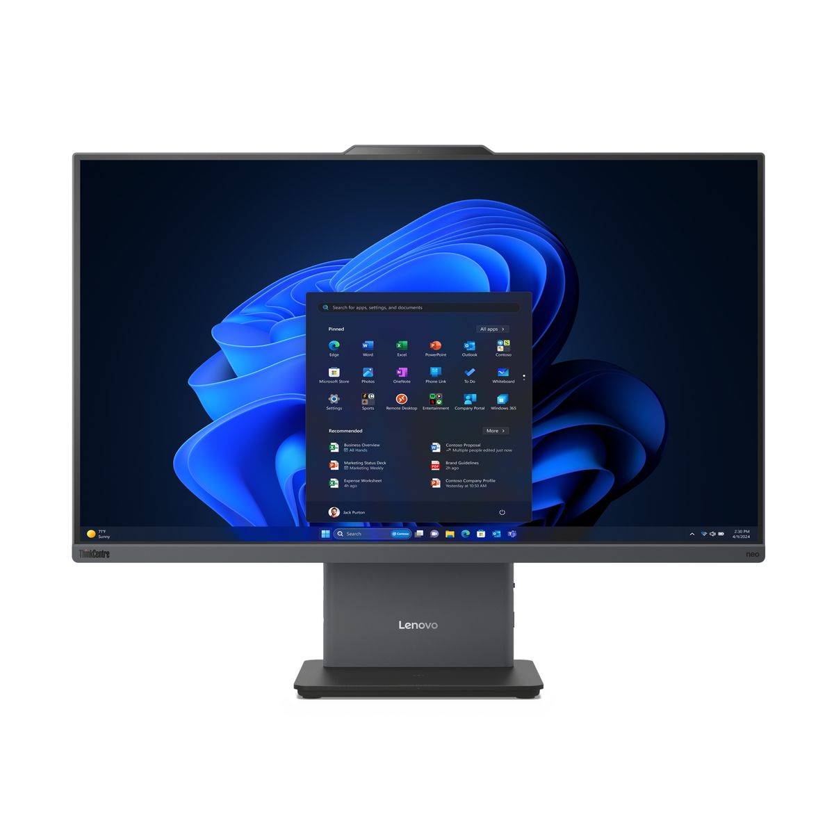 LENOVO TS NEO50A-27 ULT5-226V 16GB 512GB 27TOUCH W11P 1YO