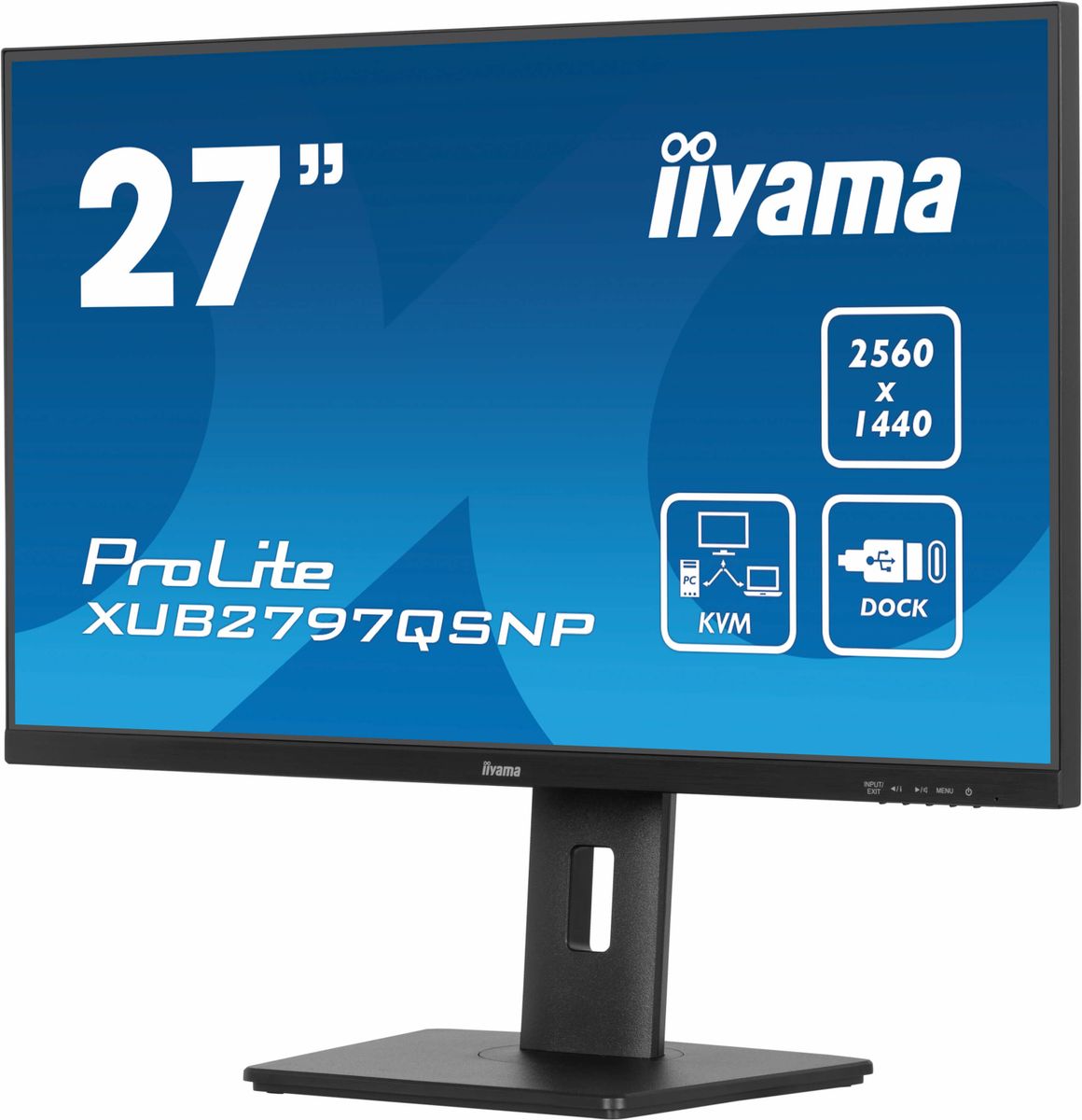 IIYAMA 27 QHD Business USB-C 96W PD Dock