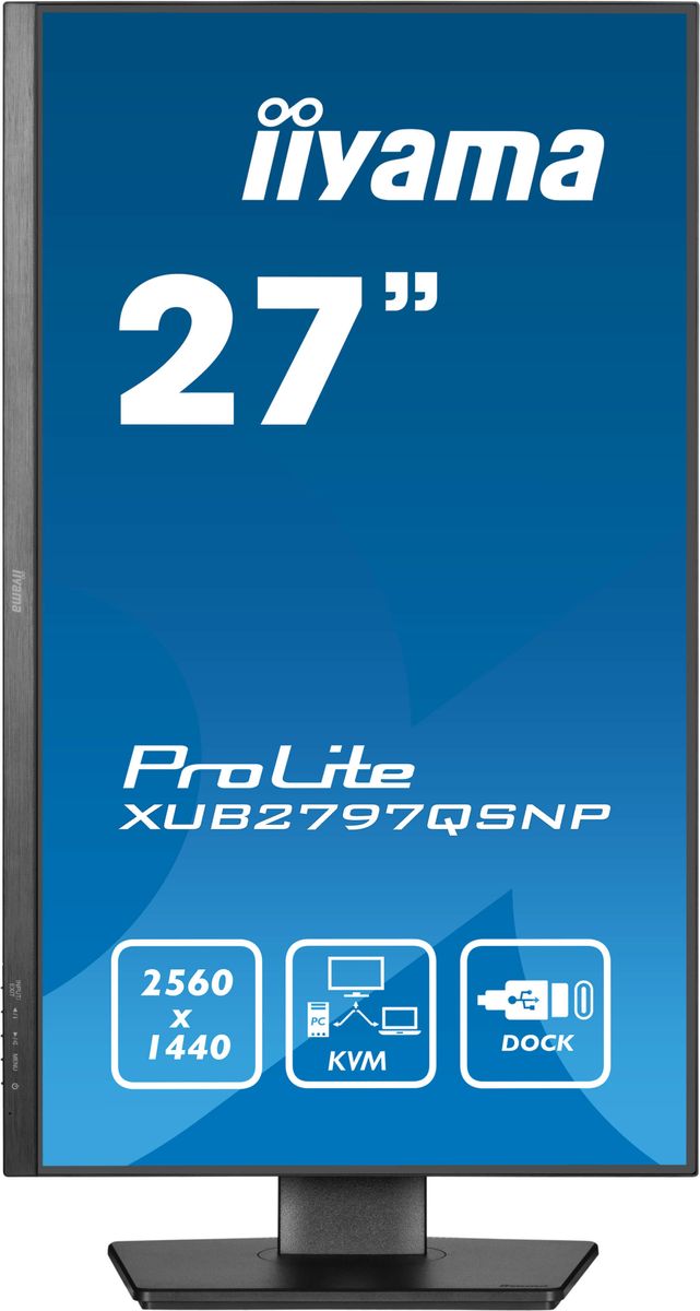 IIYAMA 27 QHD Business USB-C 96W PD Dock
