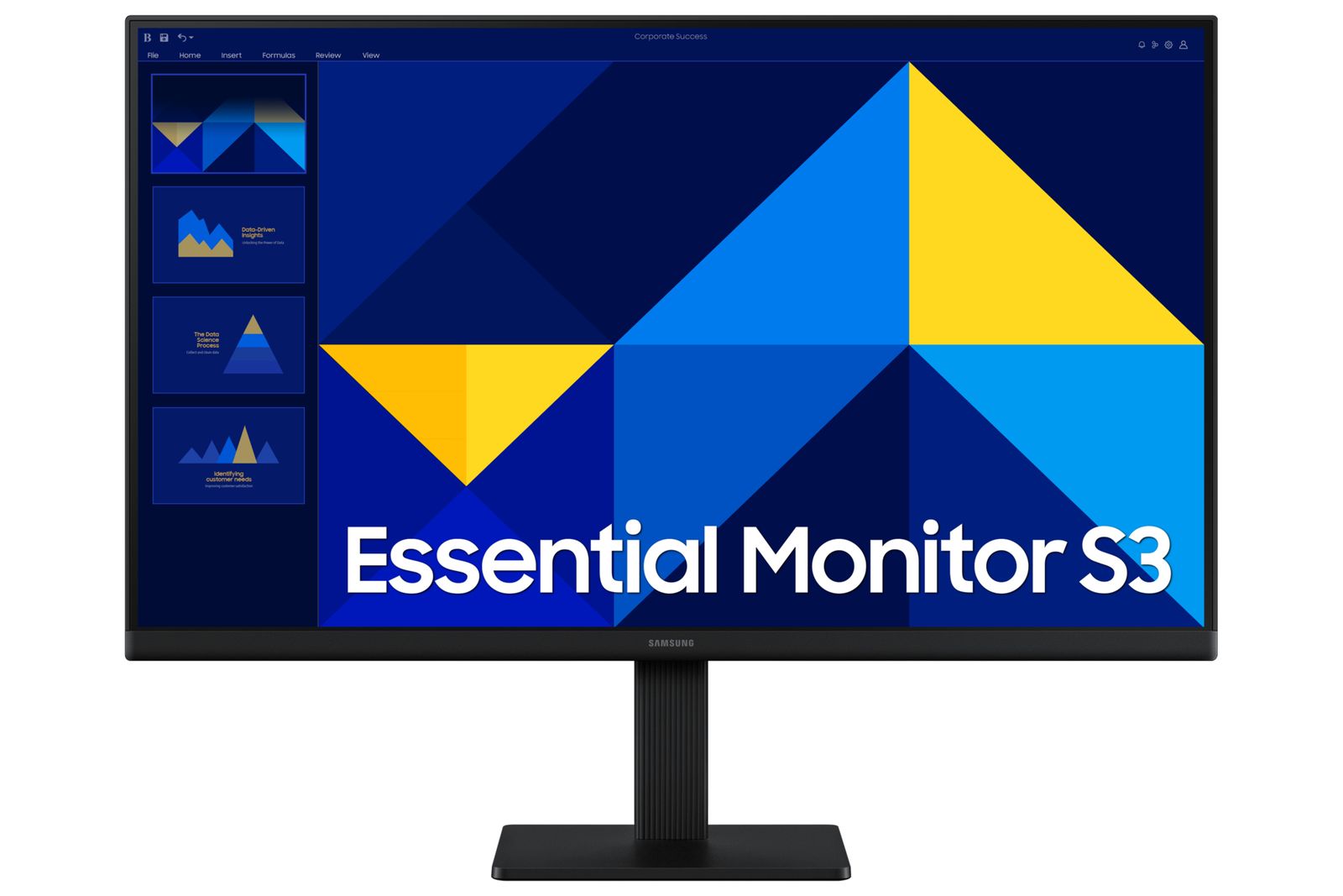 SAMSUNG S24D300 MONITOR FLAT, FHD, 100HZ