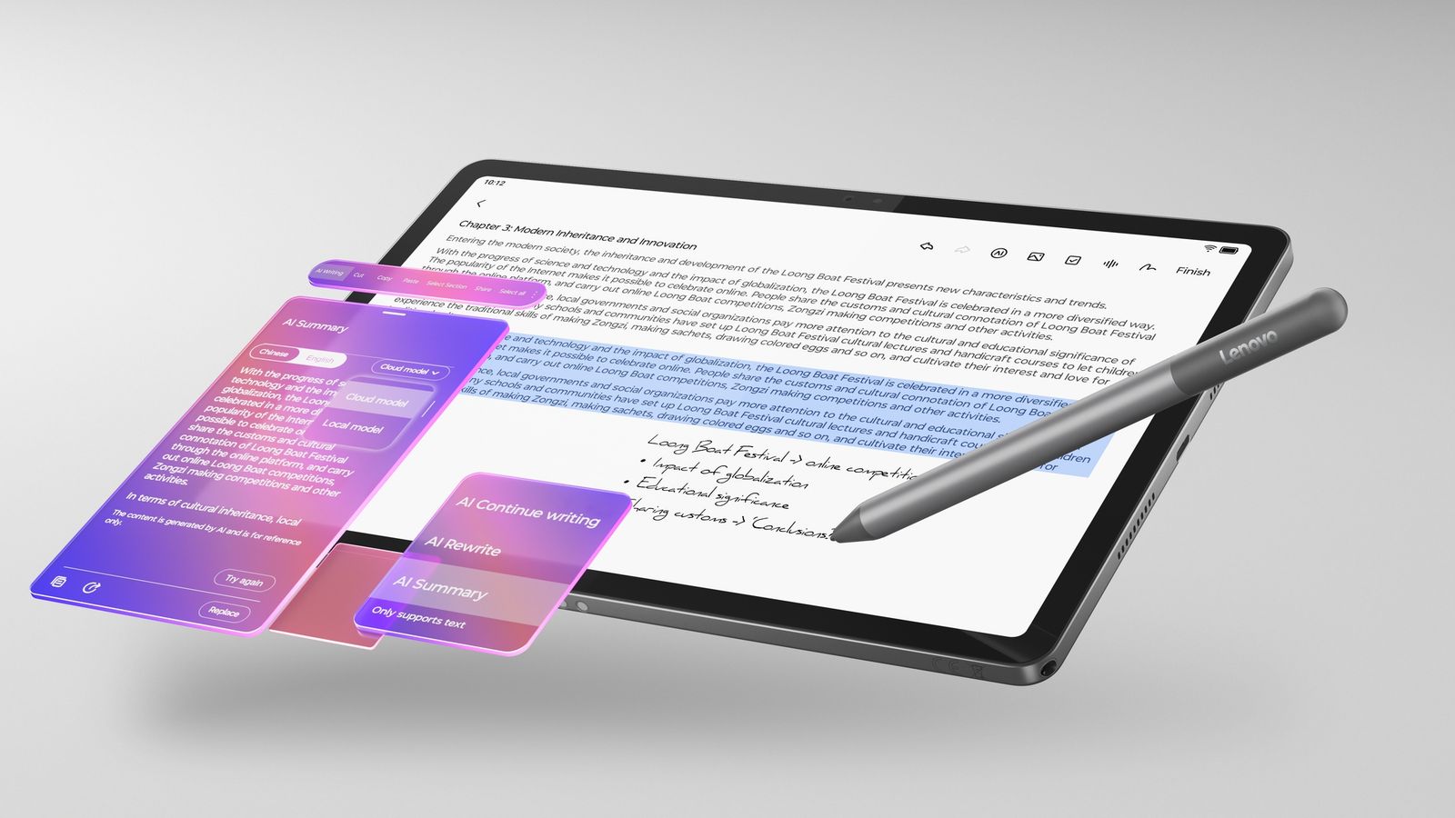 LENOVO IDEA TAB MTK 8GB 128GB 11P 2.5K 5G AND15 PEN 2YCC