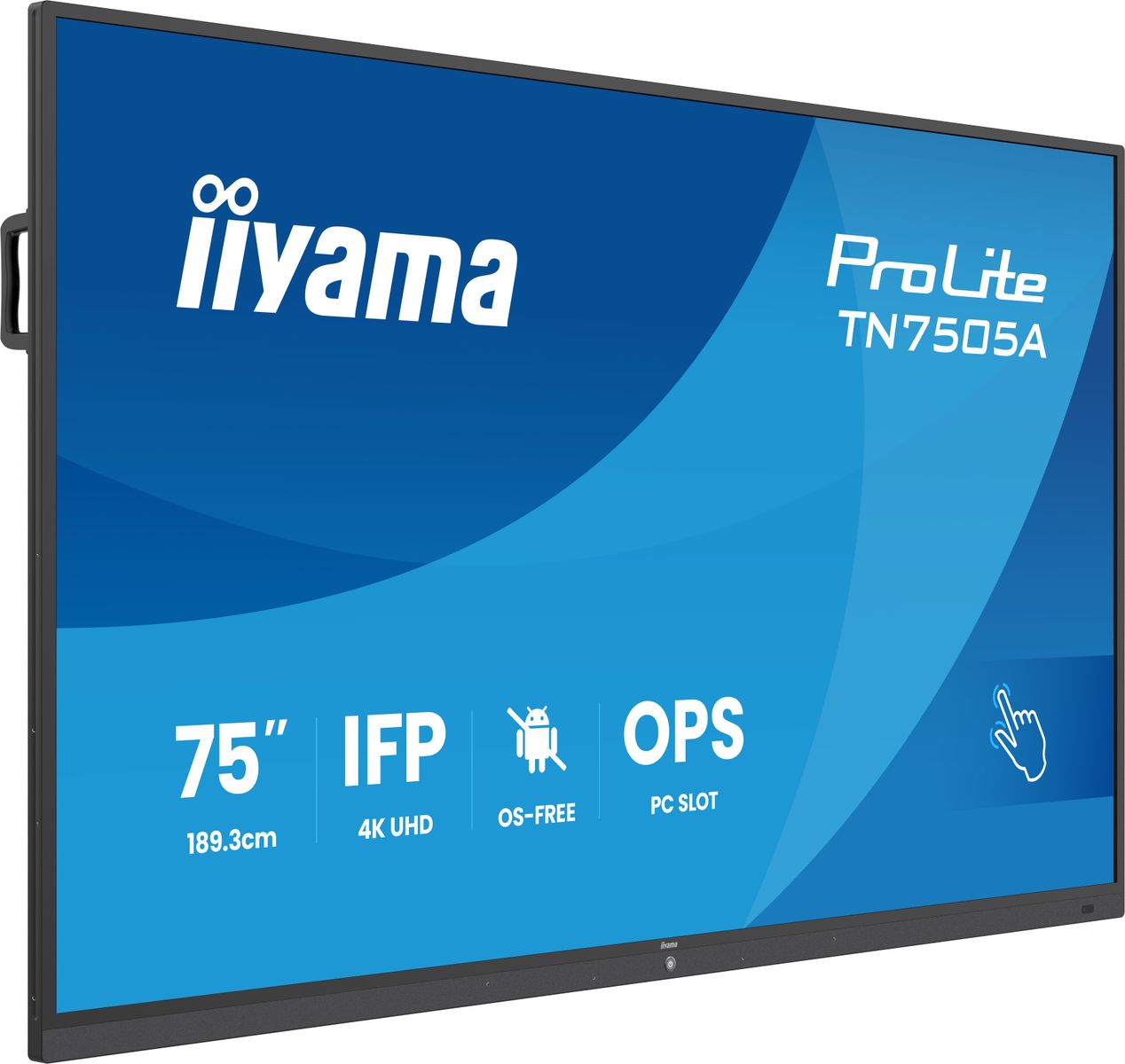 IIYAMA 75 UHD IR 40P Touch AG / OS-Free