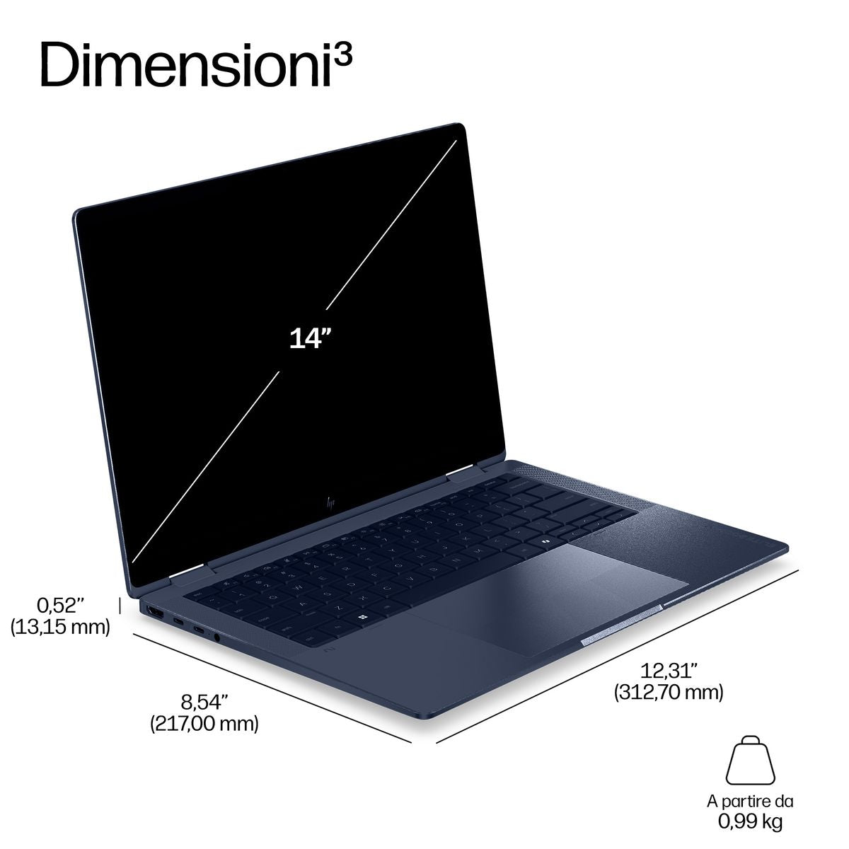HP INC. EB XG2I 14 AI U7-356H 32/1 WIN11P 3YOFF
