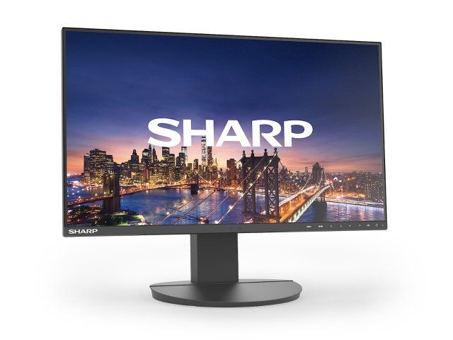 SHARP 27 LCD monitor, FHD (1920x1080), DP, HDMI, DP-