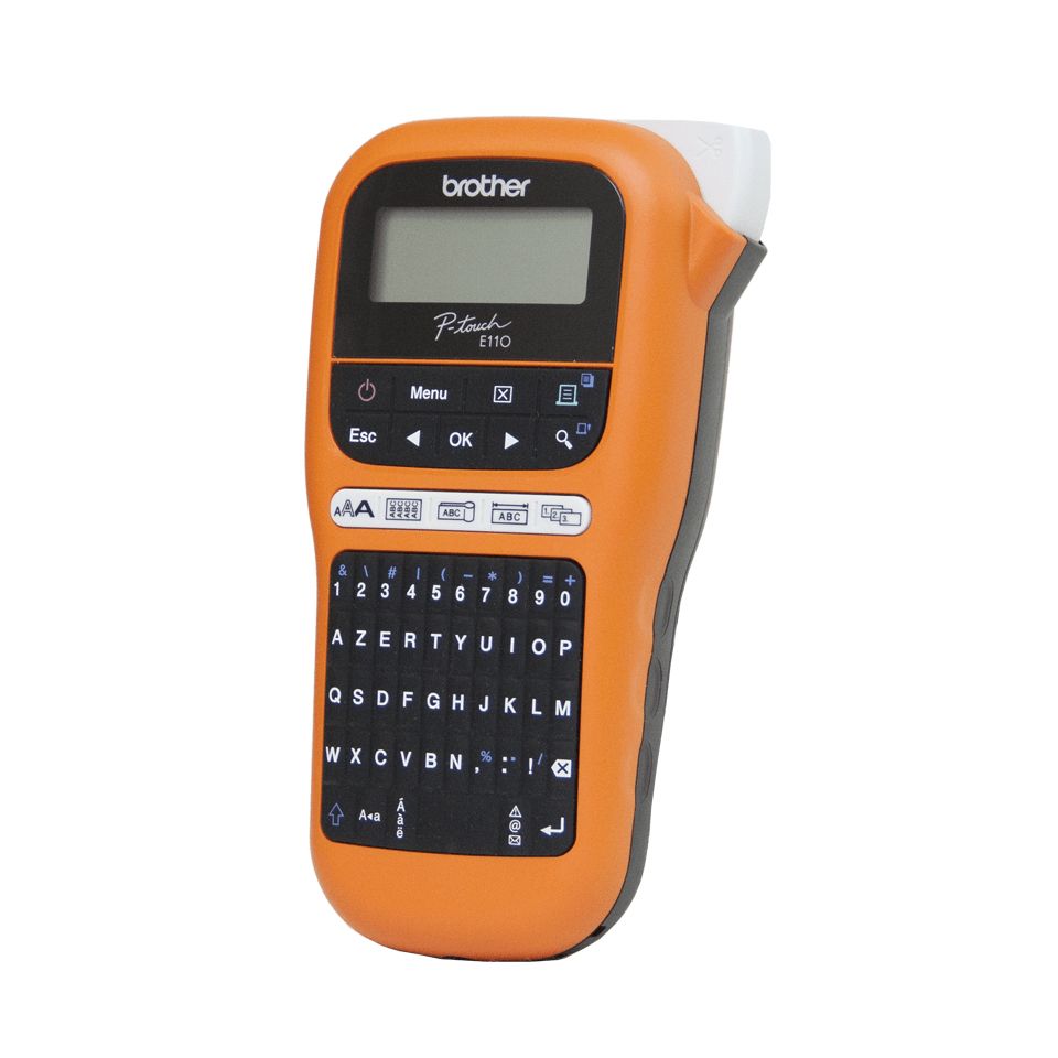 BROTHER PTE110 SETTORE ELETTRICO:VALIGETTA,ALIMENT,NASTRO