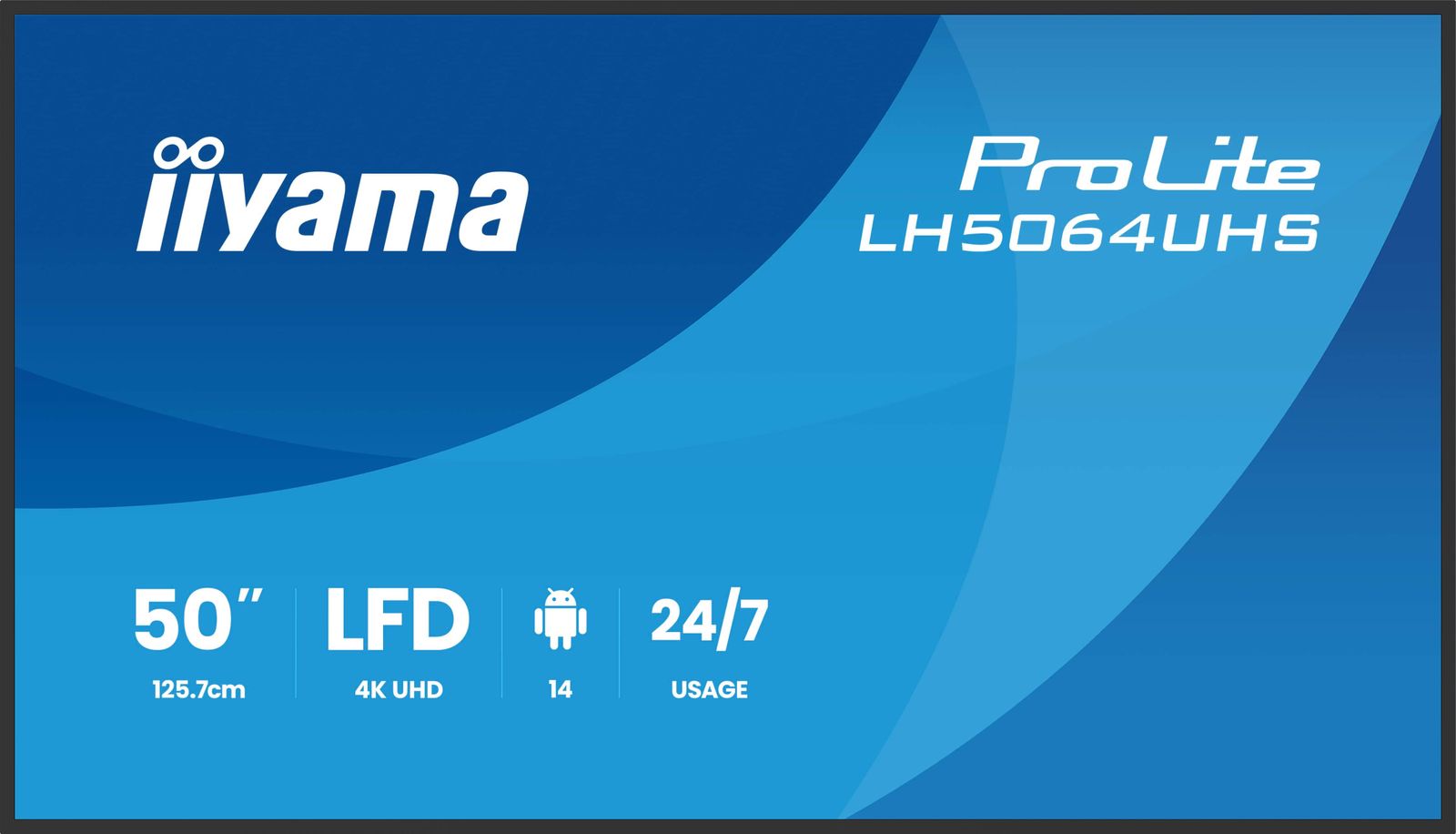 IIYAMA 50 3840x2160, UHD IPS DLED panel