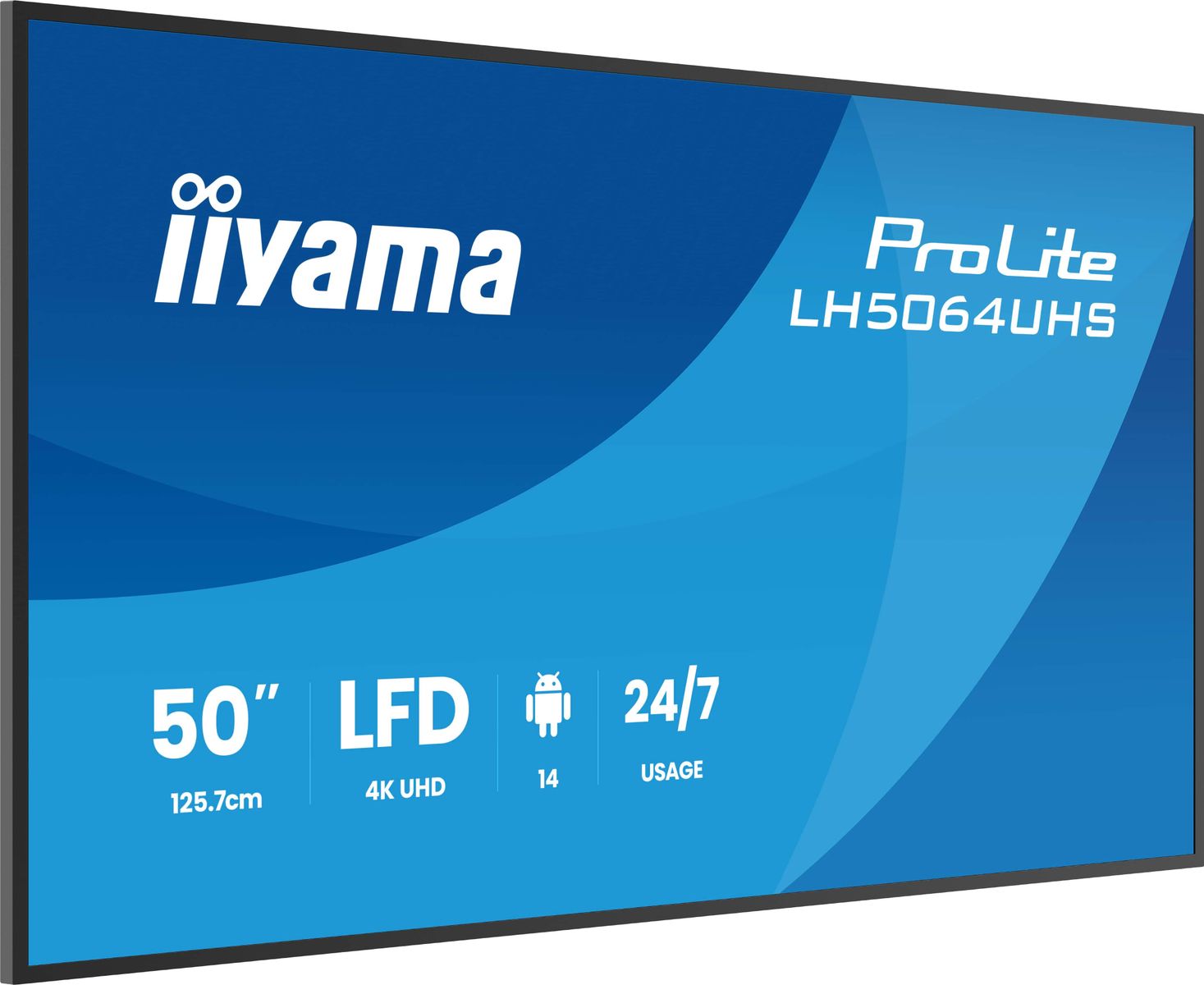 IIYAMA 50 3840x2160, UHD IPS DLED panel