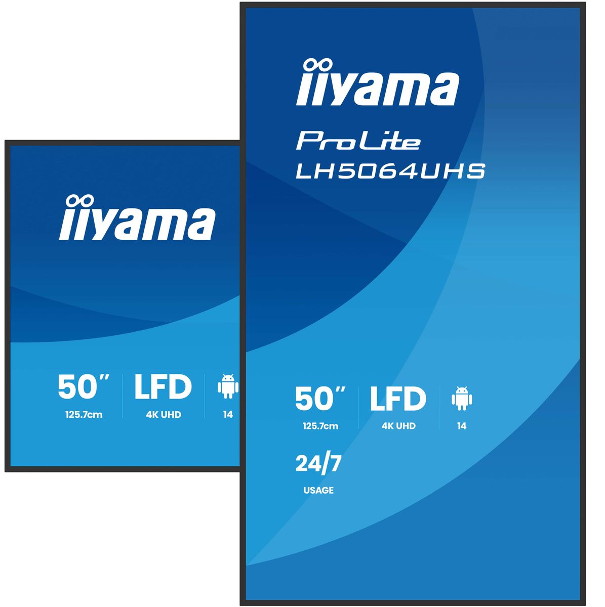 IIYAMA 50 3840x2160, UHD IPS DLED panel