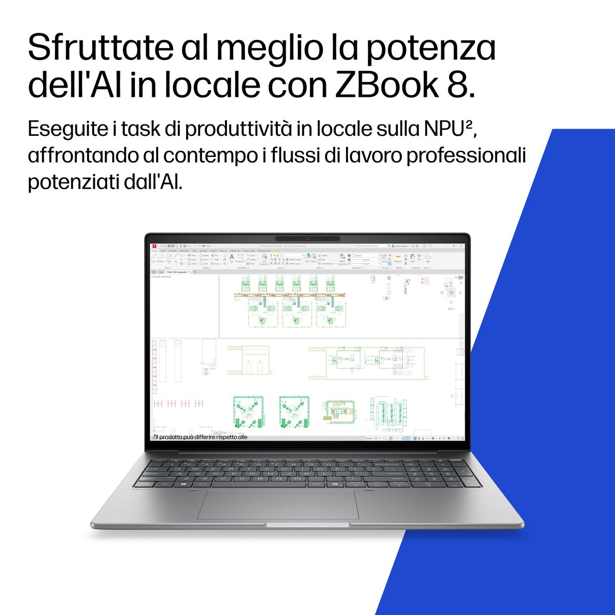 HP INC. ZBOOK 8 16G2I ULTRA7 366H 48/1 RTX500 W11P 3YOFF