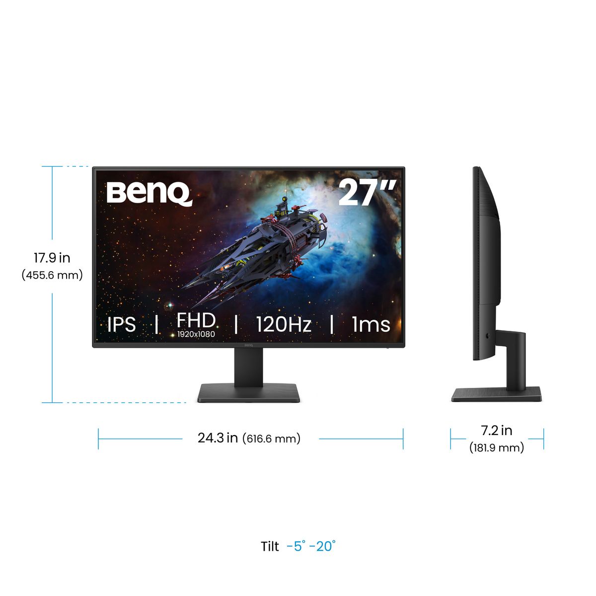 BENQ 27W(IPS,120HZ,LBL+)