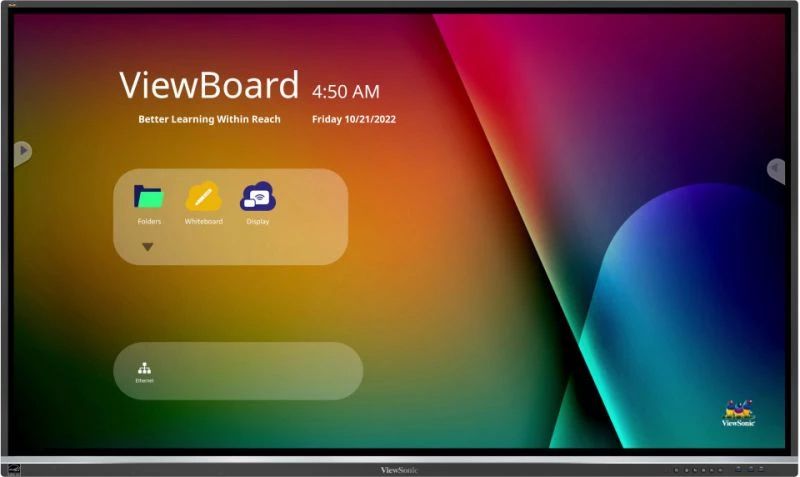 ViewSonic 75 POINTS TOUCH 64GB 8GB RAM 3840X2160 5Y WARRANTY