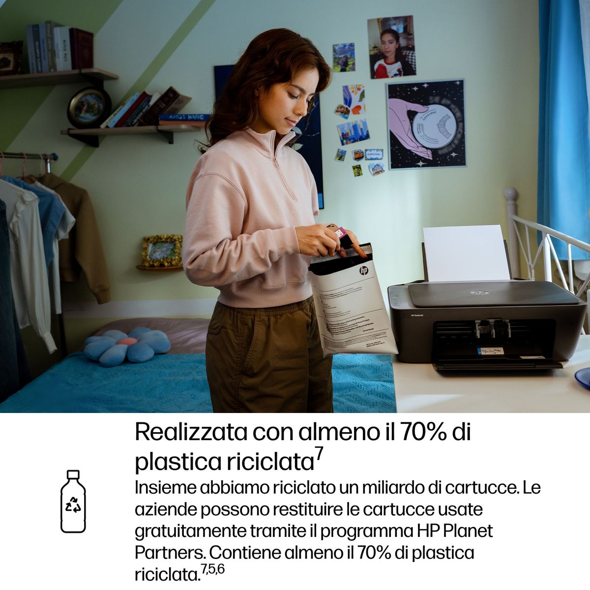 HP DeskJet 2921: Stampante Multifunzione Nuova Wi-Fi