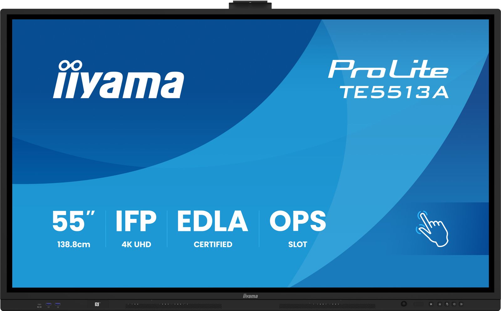 IIYAMA 98 UHD IR 40P Touch AG with Interactive Android