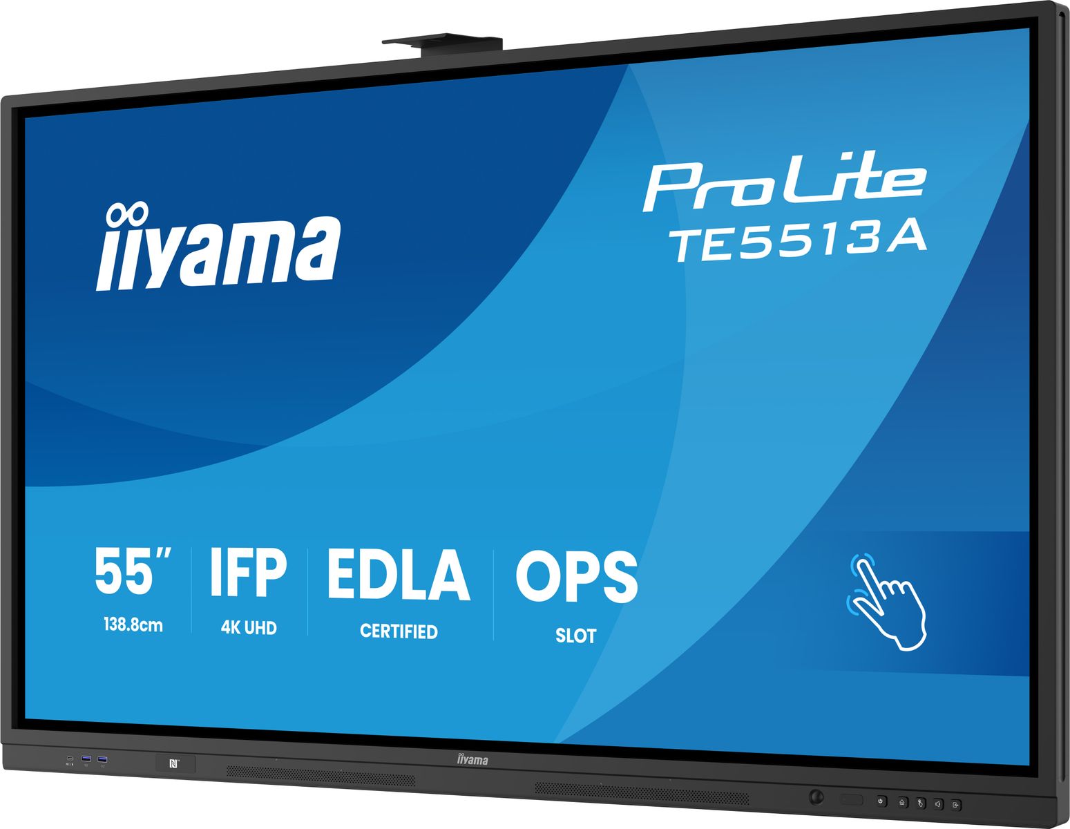 IIYAMA 98 UHD IR 40P Touch AG with Interactive Android