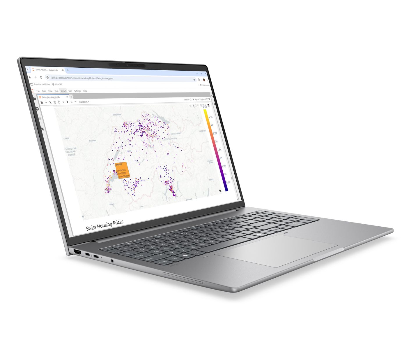 HP INC. ZBOOK 8 16G2A RYZEN AI 7 PRO 450 32/1 W11P 3YOFF
