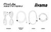 IIYAMA 27 WHITE IPS 2560x1440 2xHDMI DP HUB USB MULTIMED