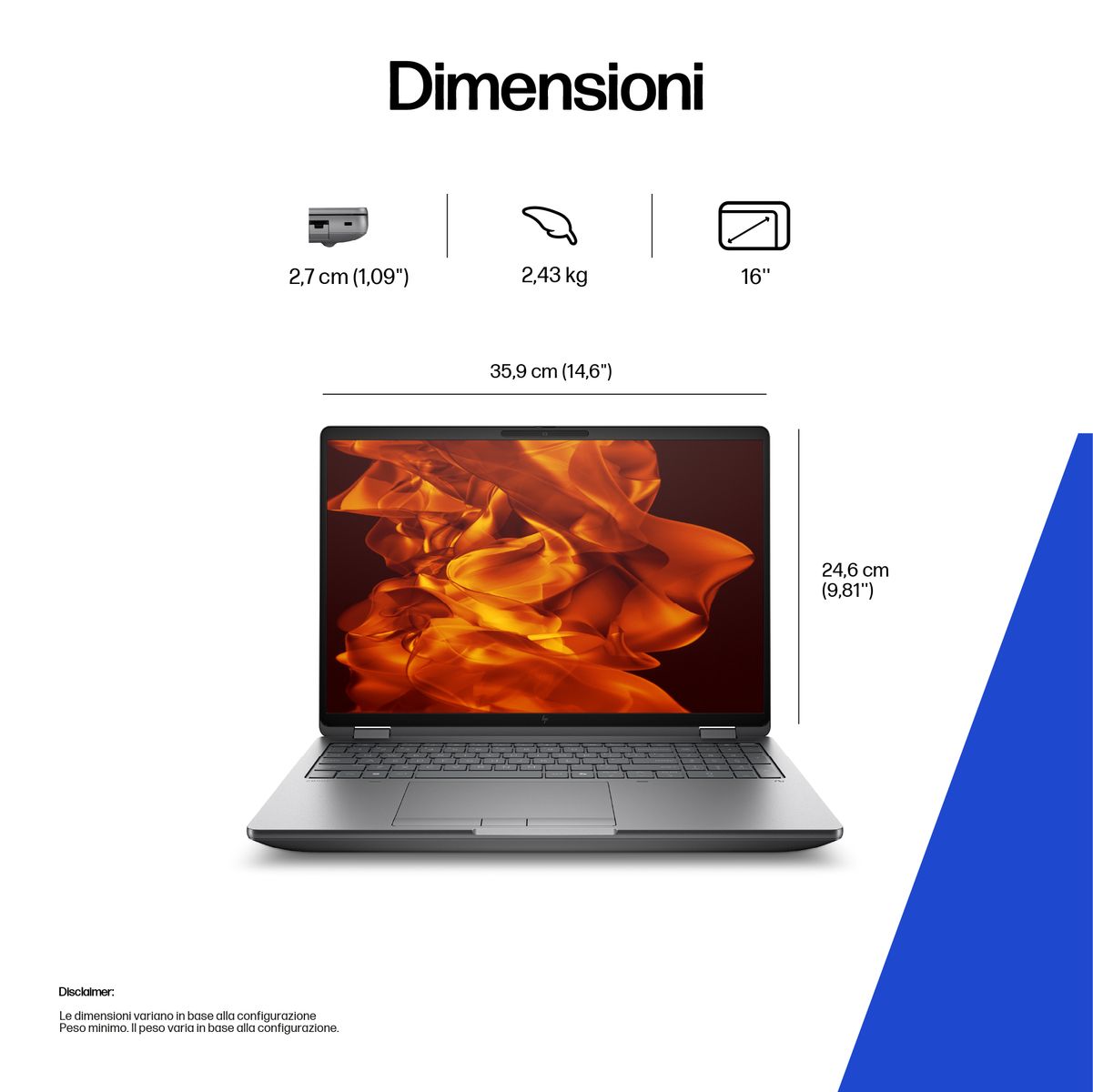 HP INC. ZFURY 16G1I ULTRA7 255HX 64/1 RTX 2000 W11P 3Y ONS