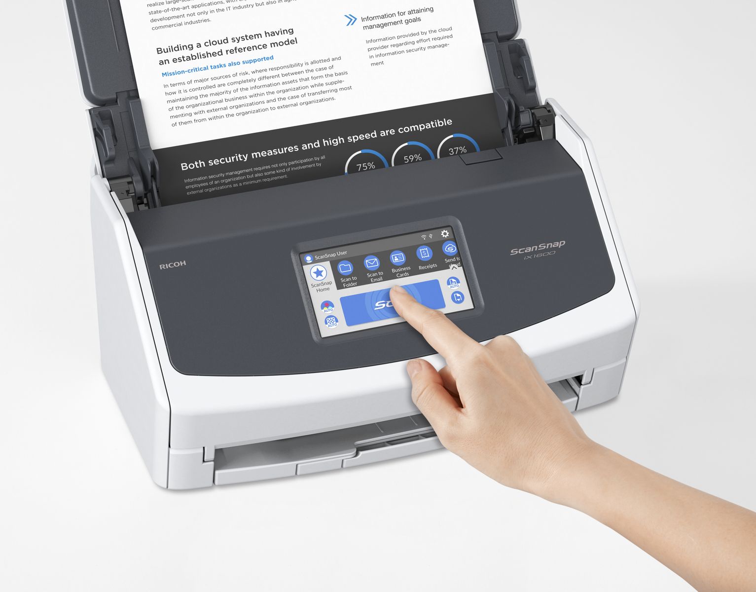 SCANSNAP IX1600  (Inclusa garanzia 3 anni) [IMAGE 10]