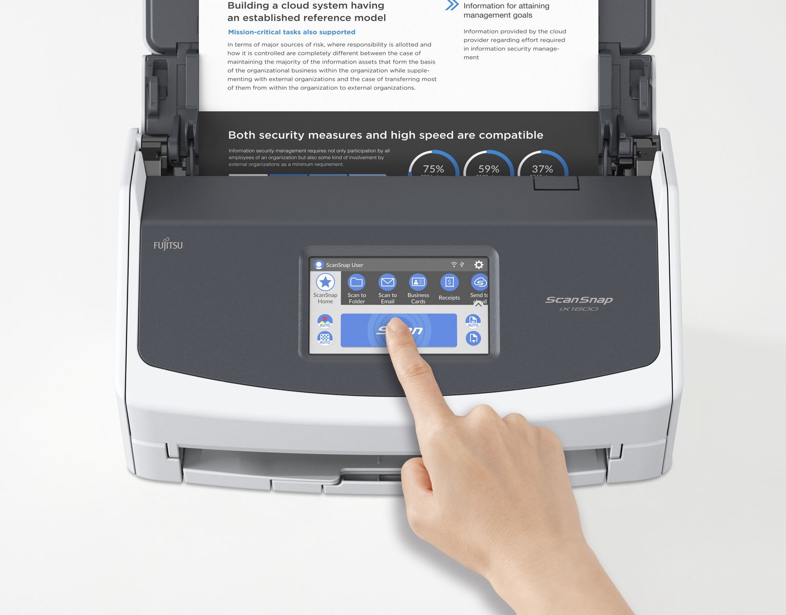 SCANSNAP IX1600  (Inclusa garanzia 3 anni) [IMAGE 3]