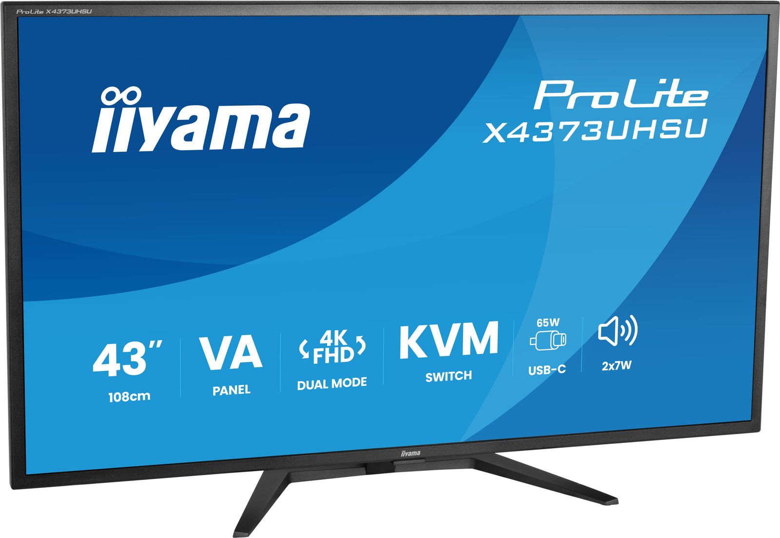 IIYAMA 43 VA-PANEL, 3840X2160 UHD